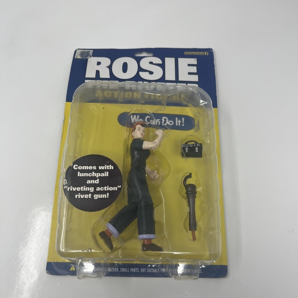 WWII Rosie The Riveter Action Figure Accoutrements 2003 New